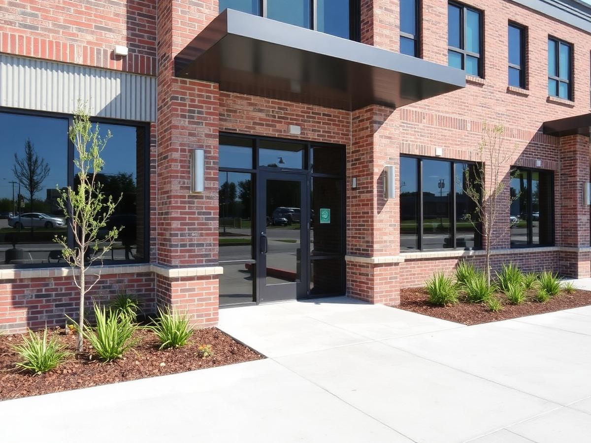 Bridgeway Retail Facade — exterior project by Ironline Construction